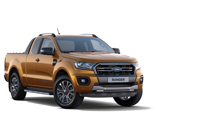 New Ford Ranger exterior front angle