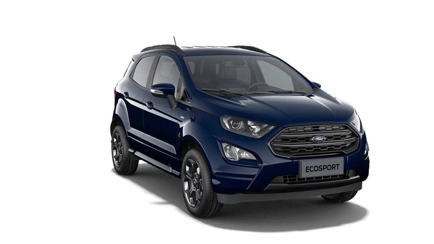 Ford EcoSport ST-Line from 3/4 front view
