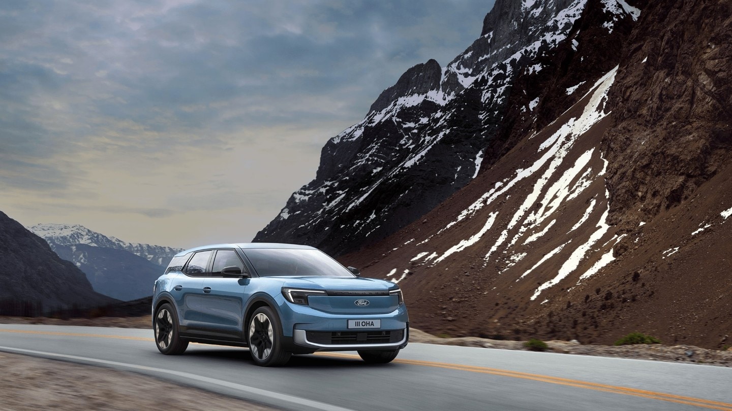 Ford Explorer driving