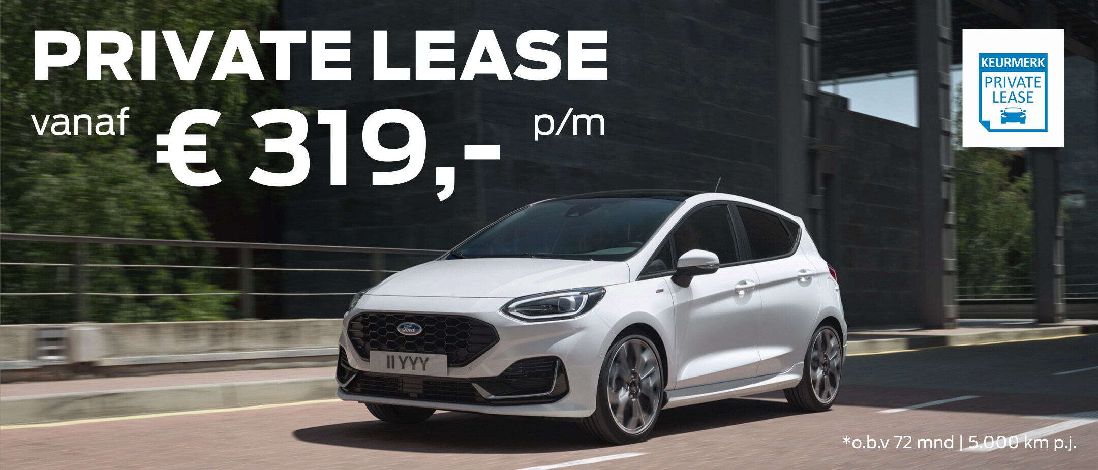 Ford Fiesta Private lease