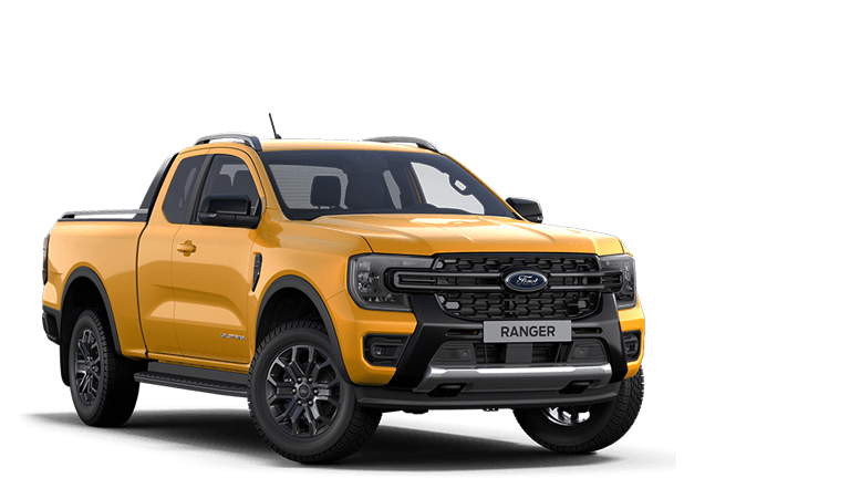 New Ford Ranger exterior front angle