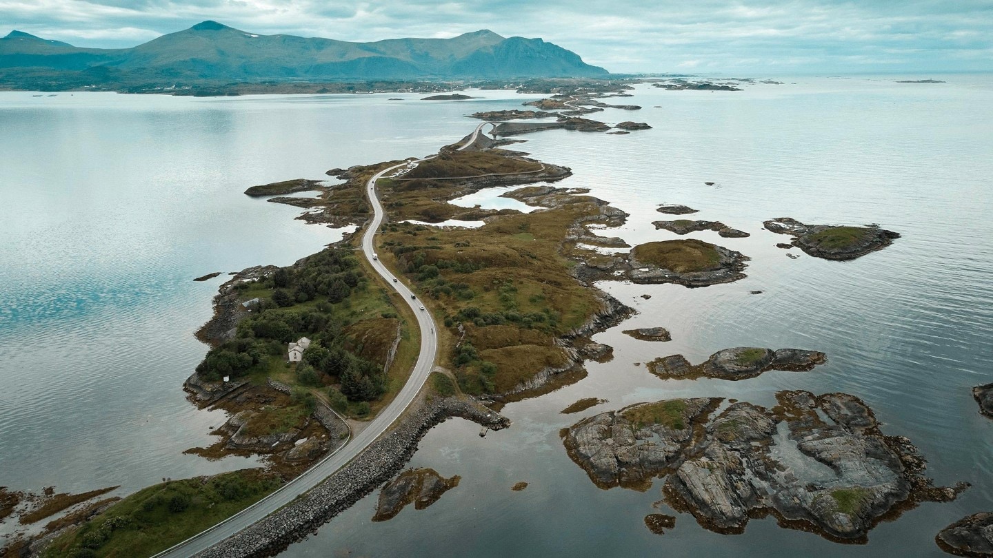 Atlantische Weg Noorwegen