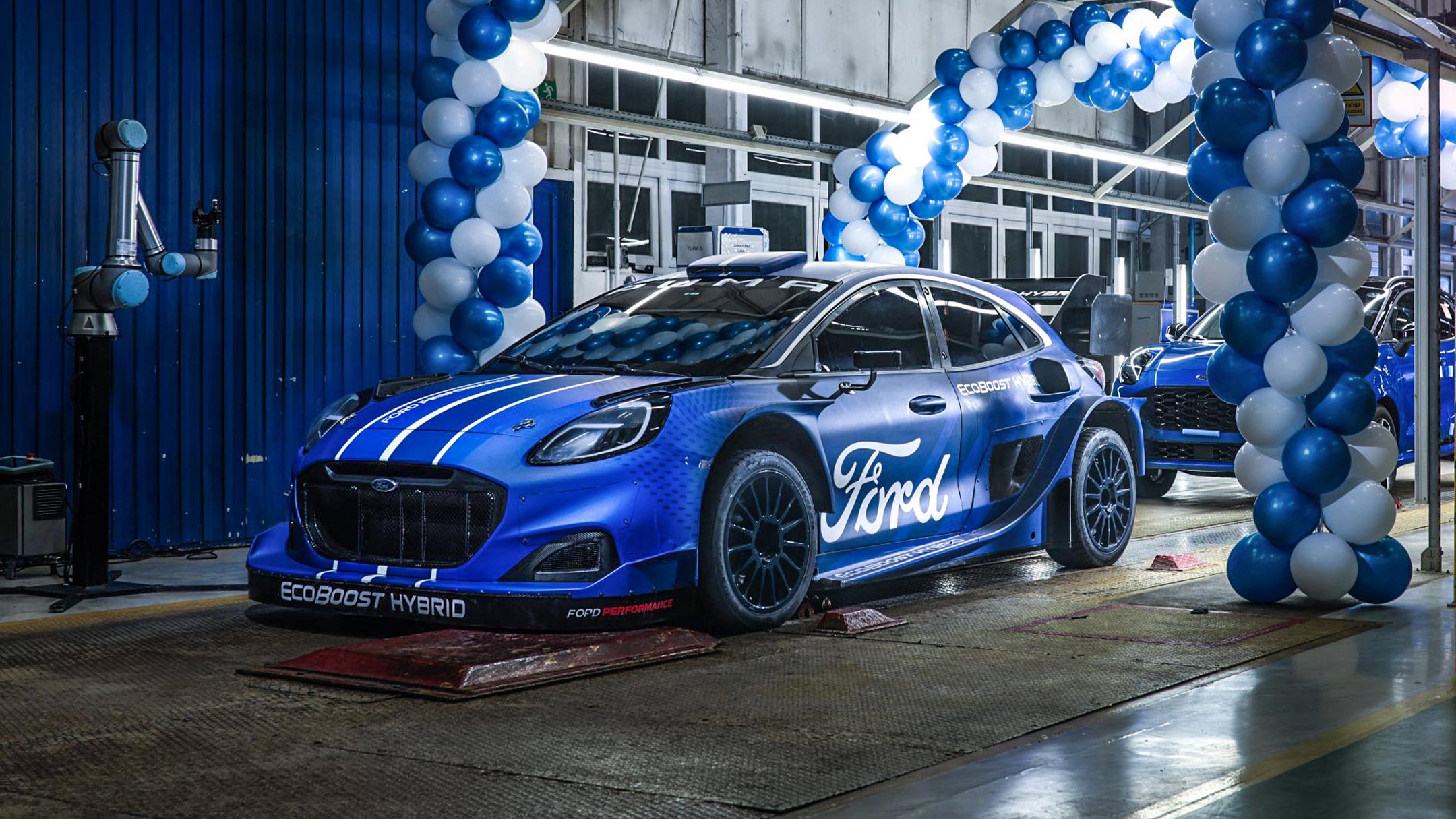 Puma Rally1 Ford fabriek Craiova