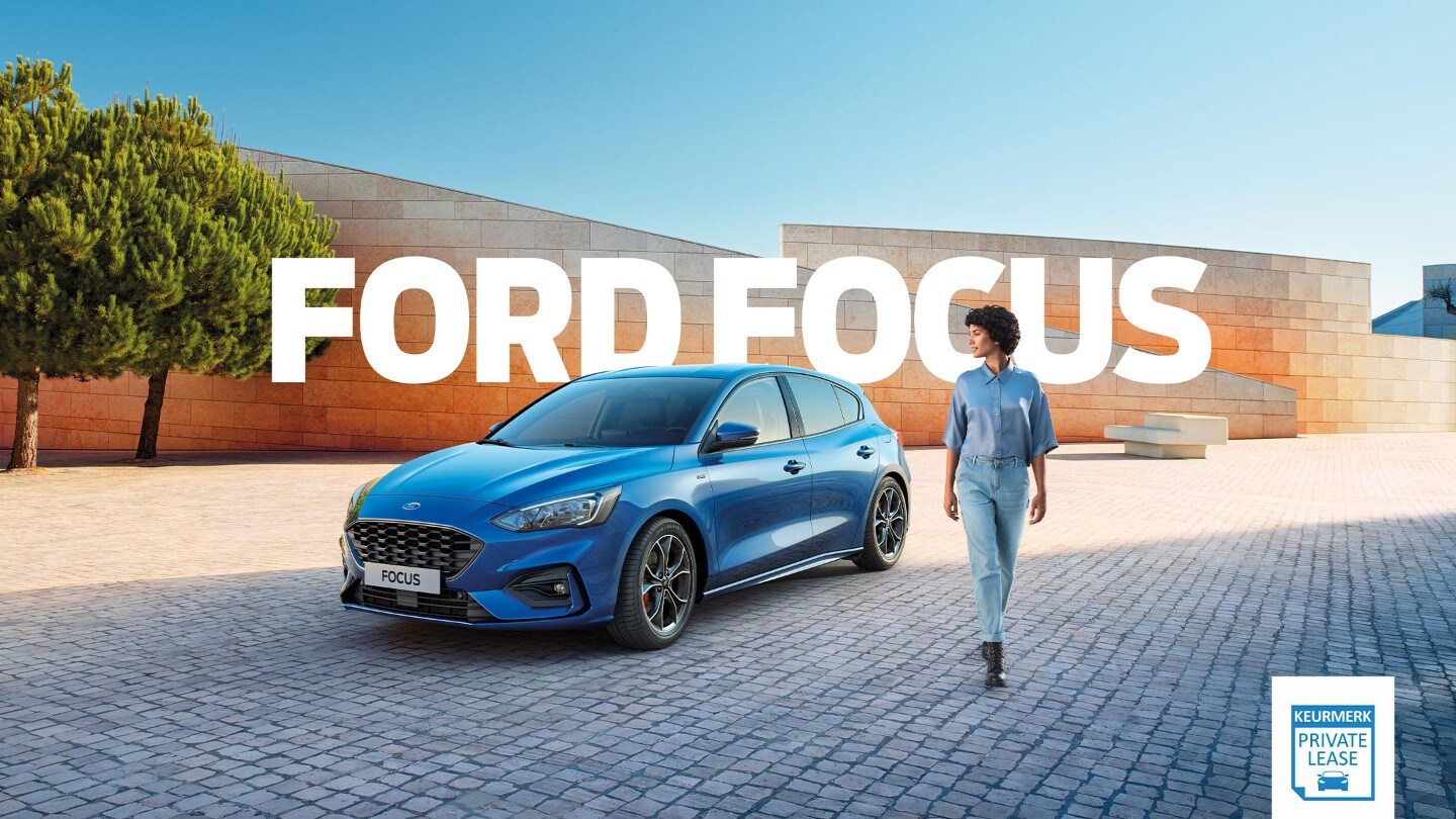 Blue Ford Focus