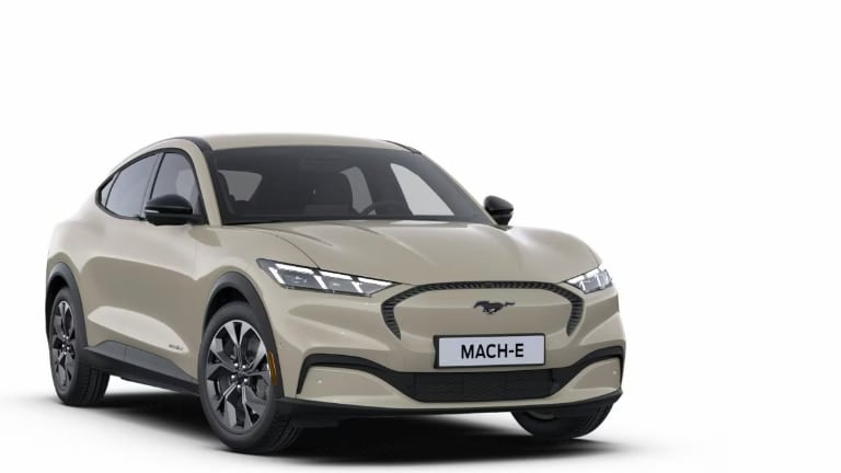 Ford Mustang Mach-E exterior front angle
