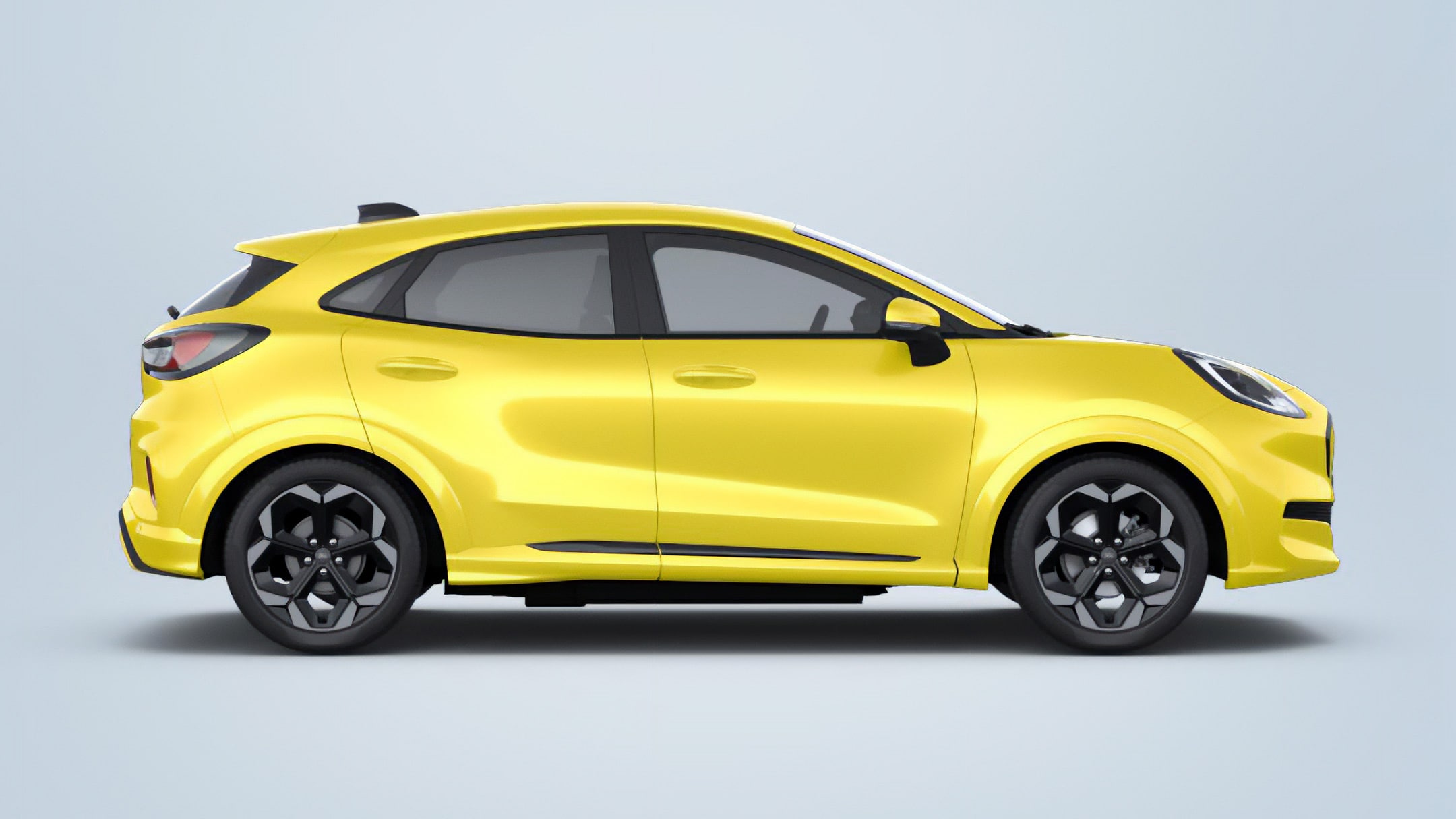 Yellow Ford Puma Gen-E