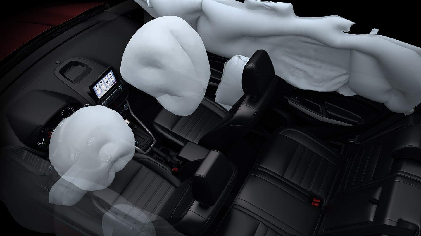 De airbags van de Ford Puma