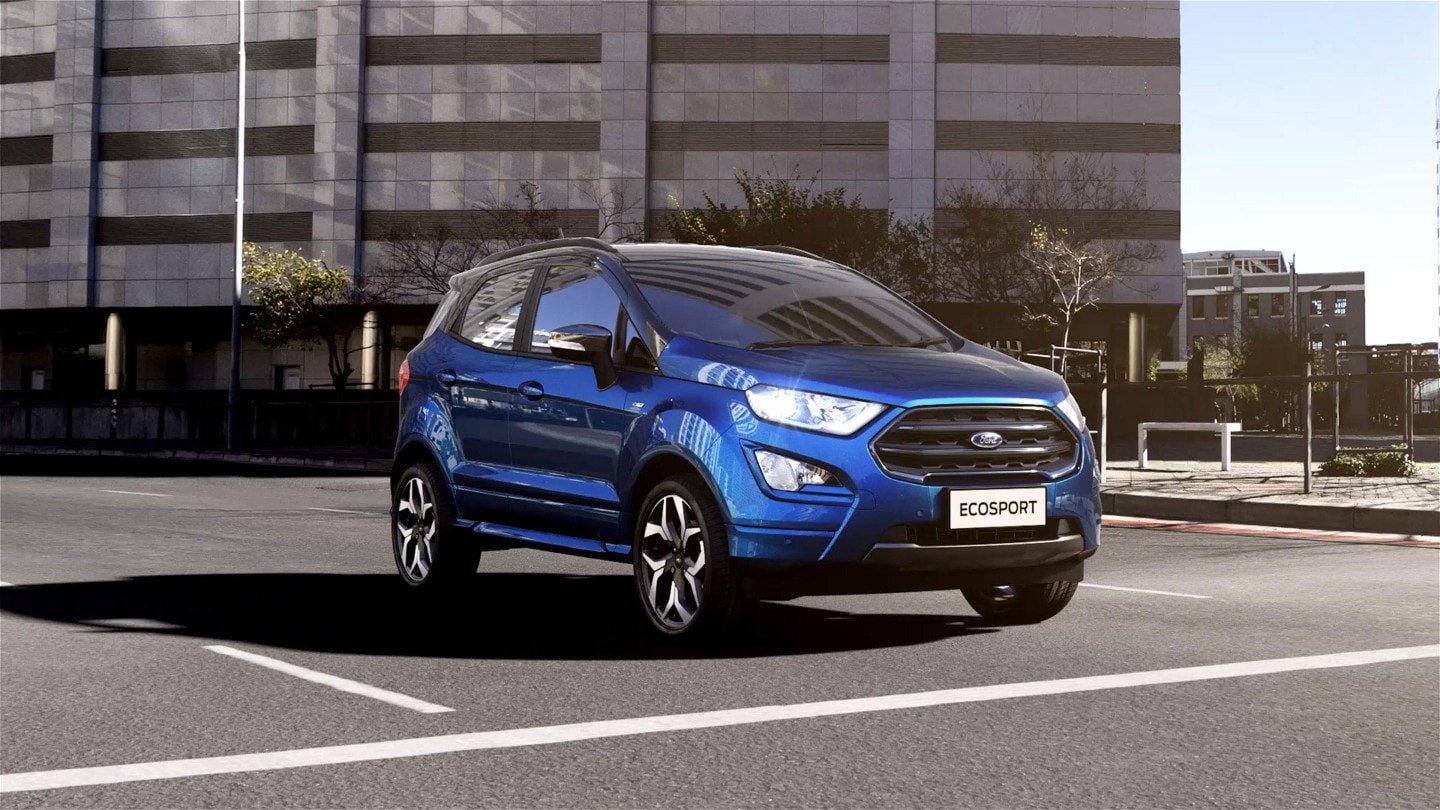 Ford EcoSport ST-Line Blue Exterior