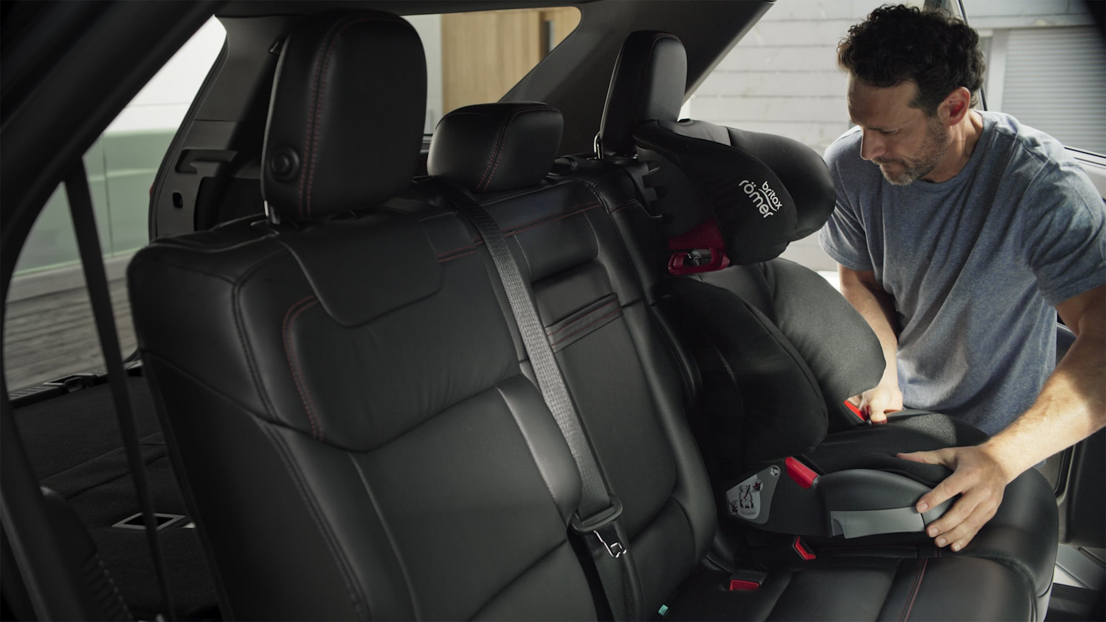 Ford Edge interior with ISOFIX seats