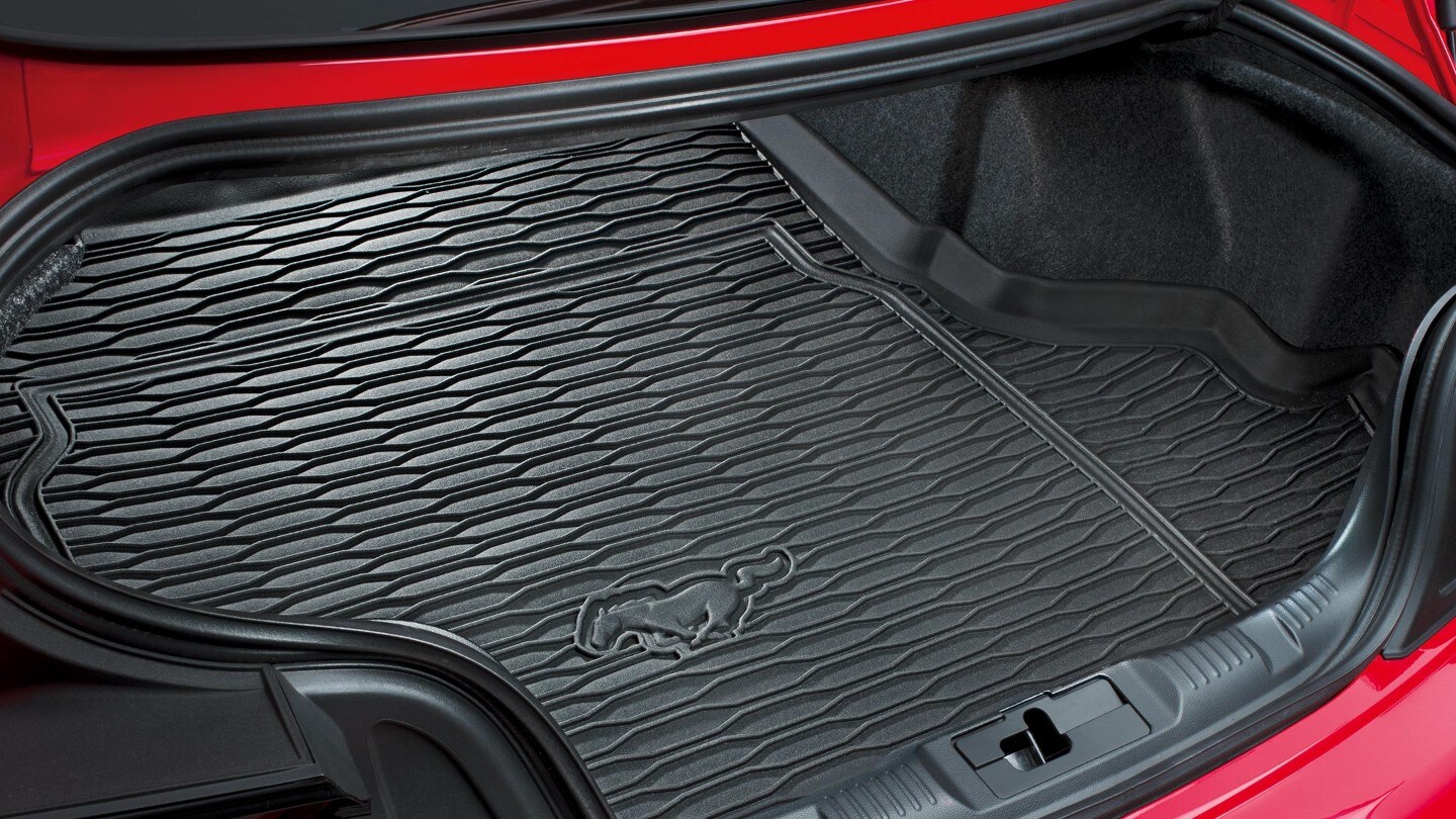 Mustang logo in de Mustang GT