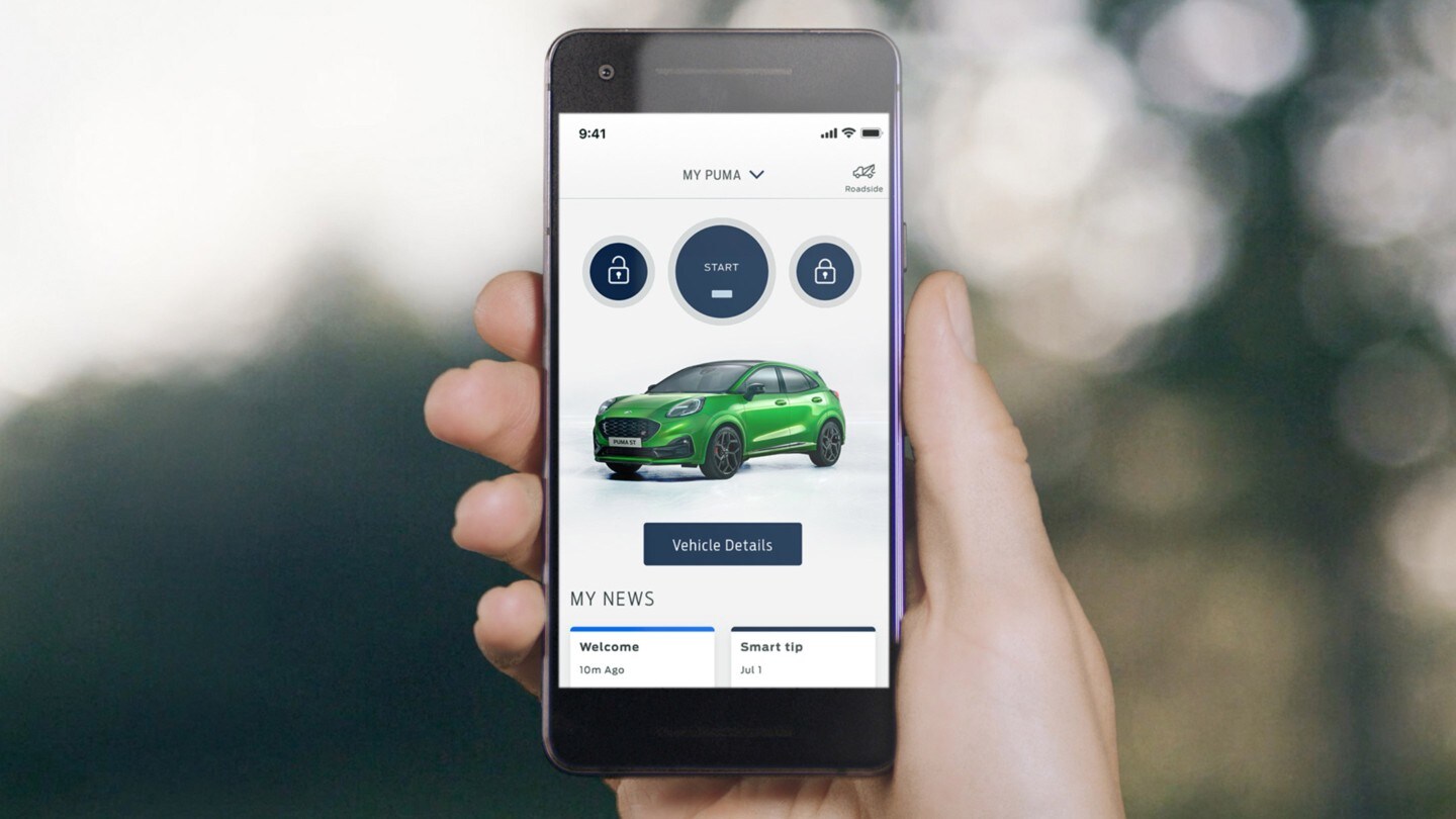 FordPass verbonden in de Ford Puma ST-X 