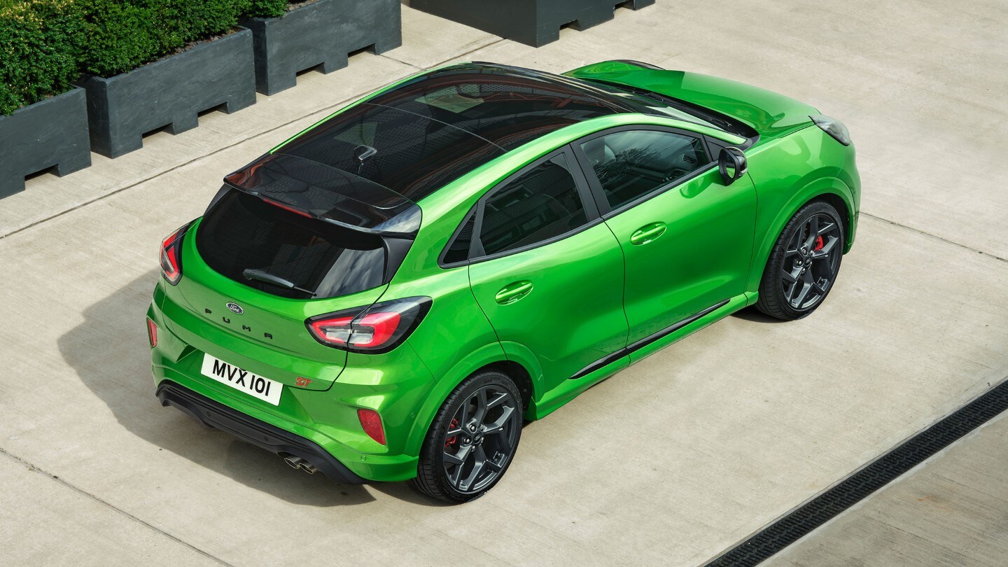 Een panoramisch dak voor de Ford Puma ST-X
