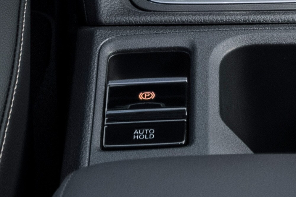 Elektronische parkeerrem van de Ford Tourneo Connect PHEV