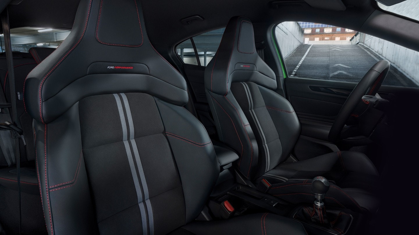 Front seats of a Focus ST