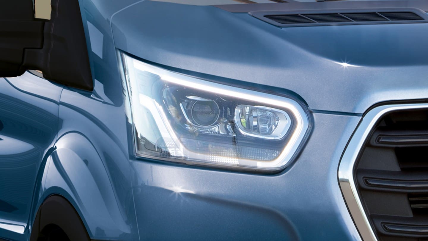 LED-verlichting in de Ford Transit Chassis Cabine