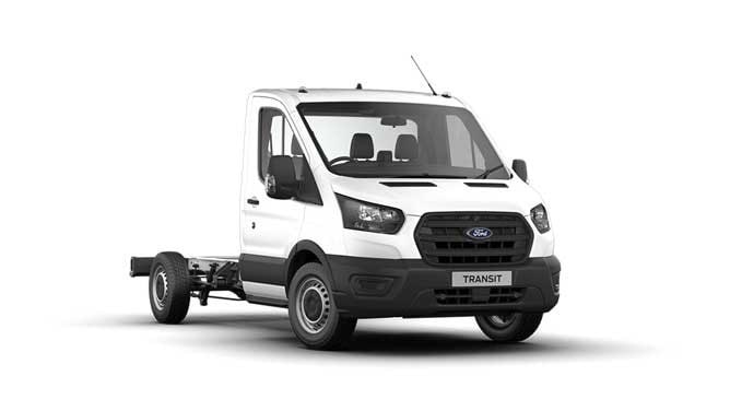 Ford Transit Chassis Single Cab front view
