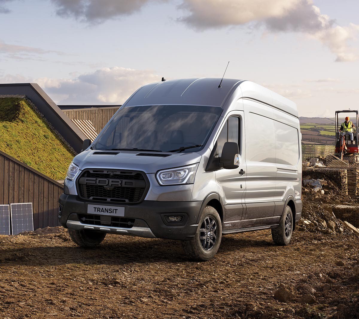 De Ford Transit Trail bij een klus