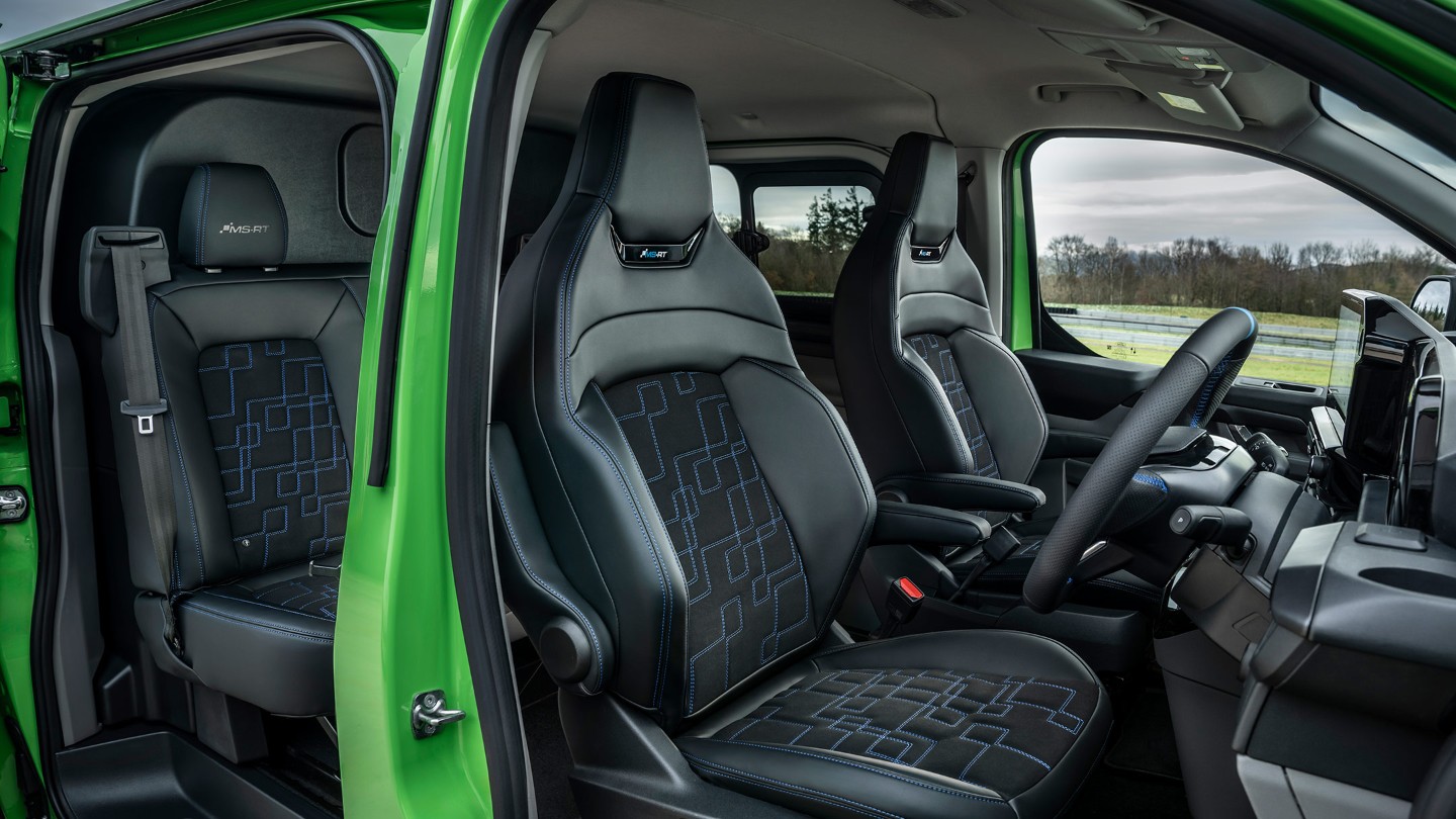 ford transit custom interior msrt front and rear