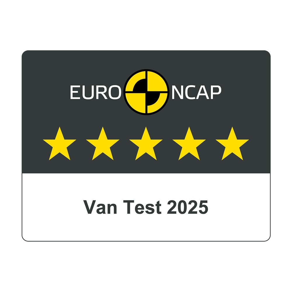 5-sterren NCAP-veiligheidsbeoordelingsbadge