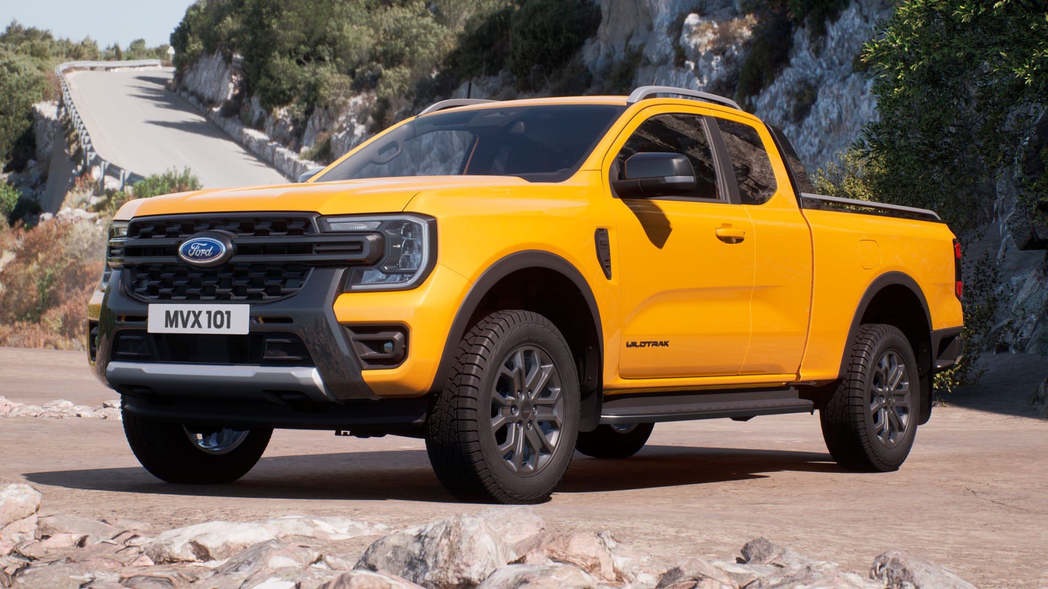 Ford Ranger Super Cab interior