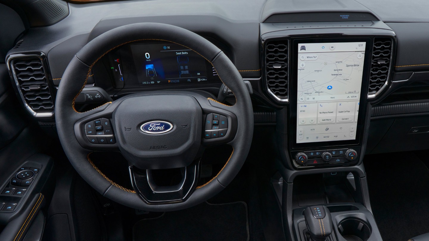 All-New Ranger Raptor interior dash view