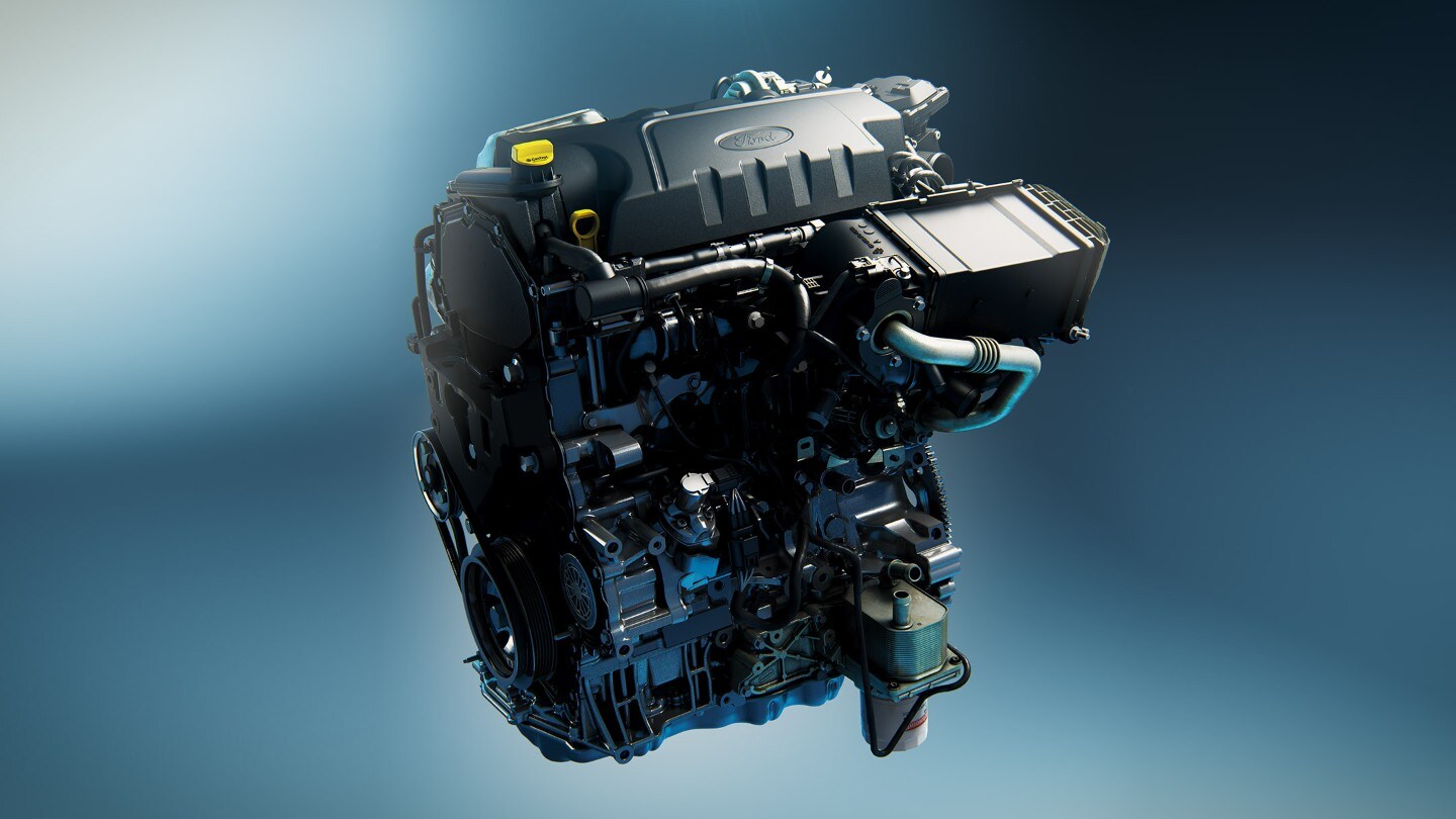 De EcoBlue dieselmotor van de Ford Ranger Raptor