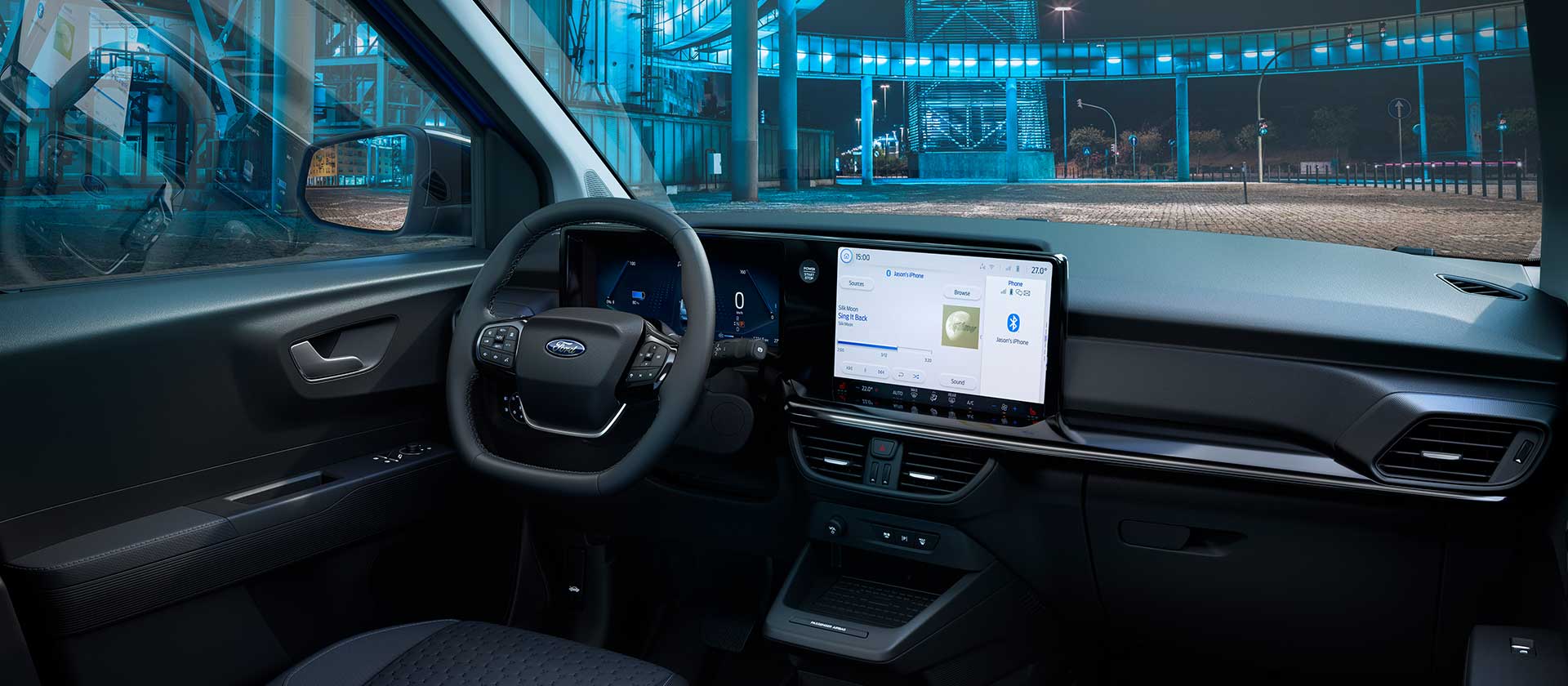 Ford E-Transit Courier, interieur