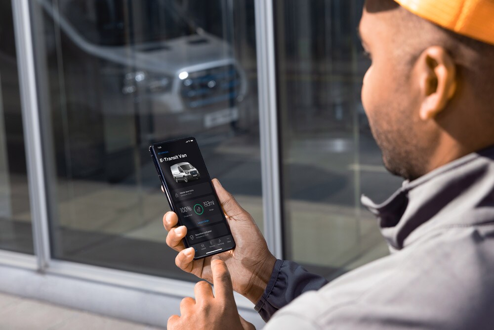 FordPass-app op mobiel