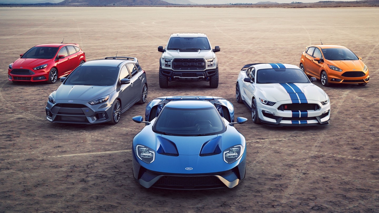 Ford Performance cars lineup